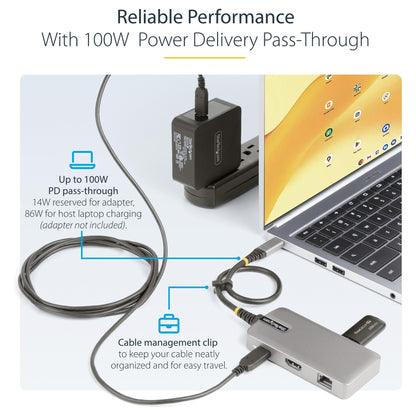 D StarTech USB-C MULTIPORT ADAPTER HDMI