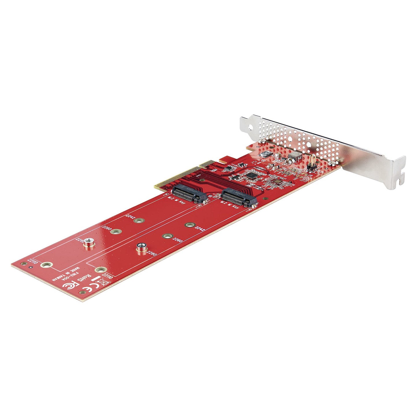 D StarTech DUAL M.2 PCIE SSD ADAPTER CARD