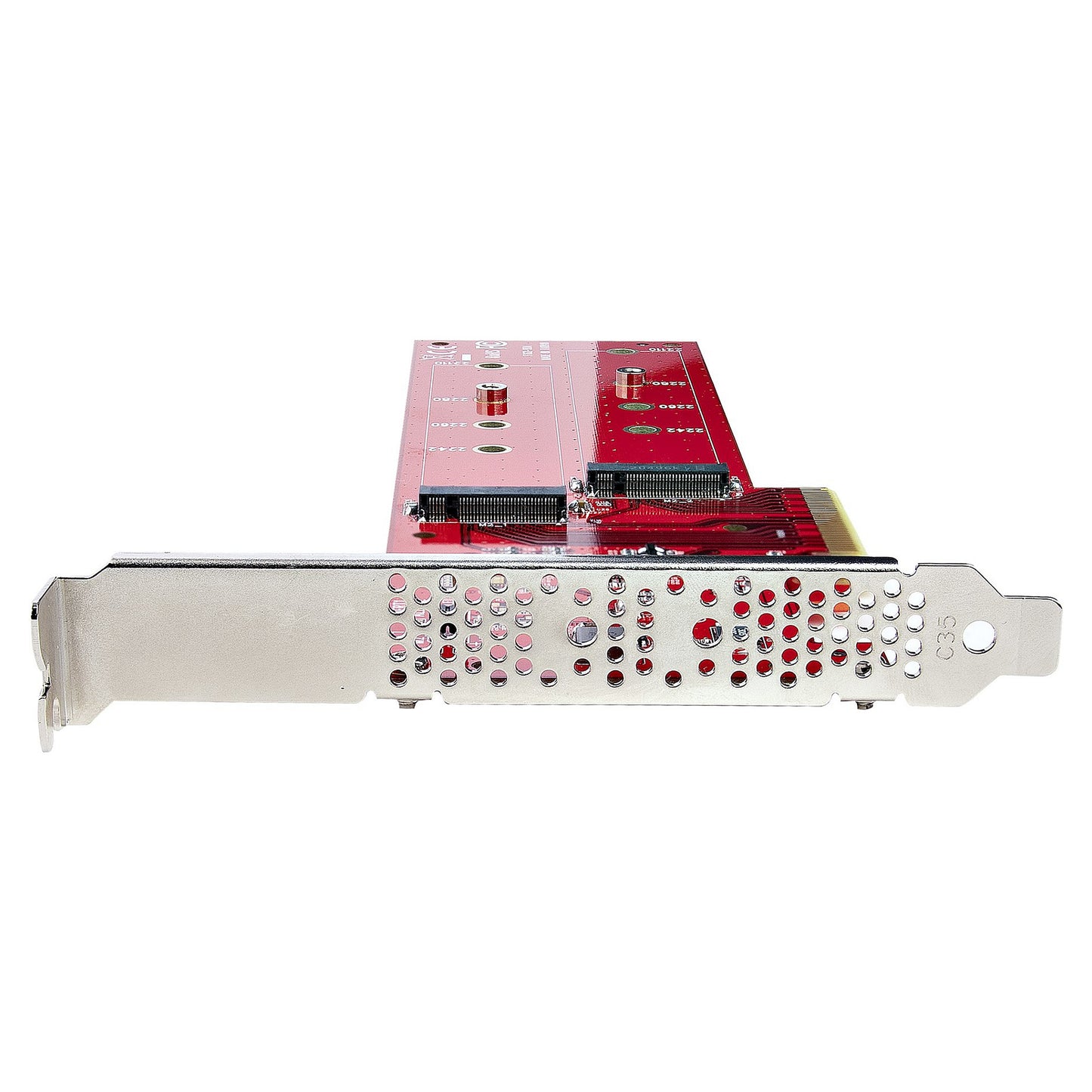 D StarTech DUAL M.2 PCIE SSD ADAPTER CARD