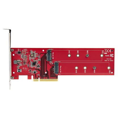 D StarTech DUAL M.2 PCIE SSD ADAPTER CARD