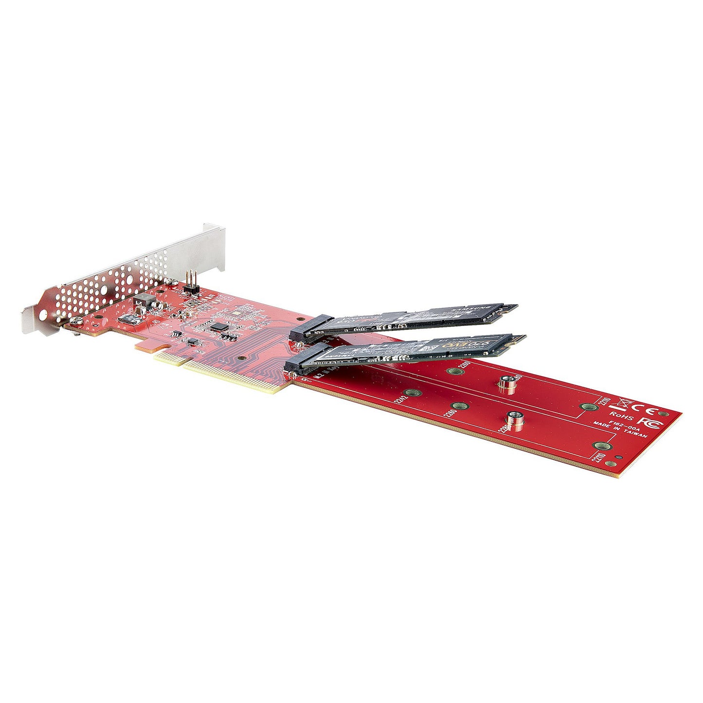 D StarTech DUAL M.2 PCIE SSD ADAPTER CARD