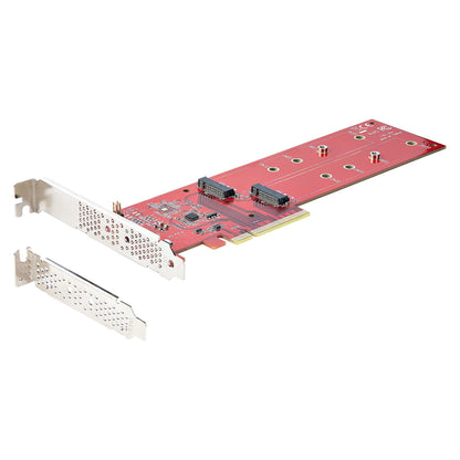 D StarTech DUAL M.2 PCIE SSD ADAPTER CARD