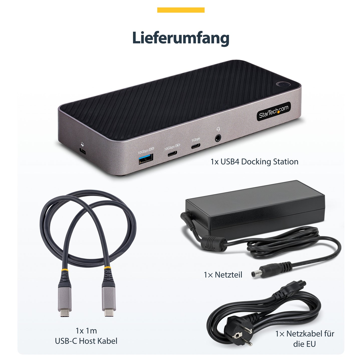 D StarTech TRIPLE MONITOR DOCKING STATION