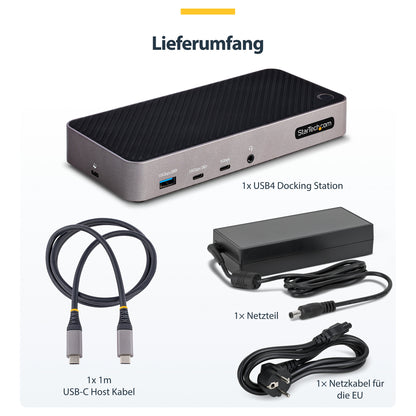 D StarTech TRIPLE MONITOR DOCKING STATION