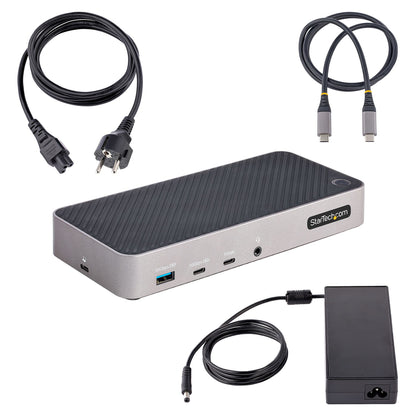 D StarTech TRIPLE MONITOR DOCKING STATION