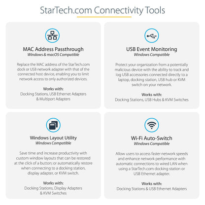 D StarTech USB C MULTIPORT ADAPTER 10GBPS