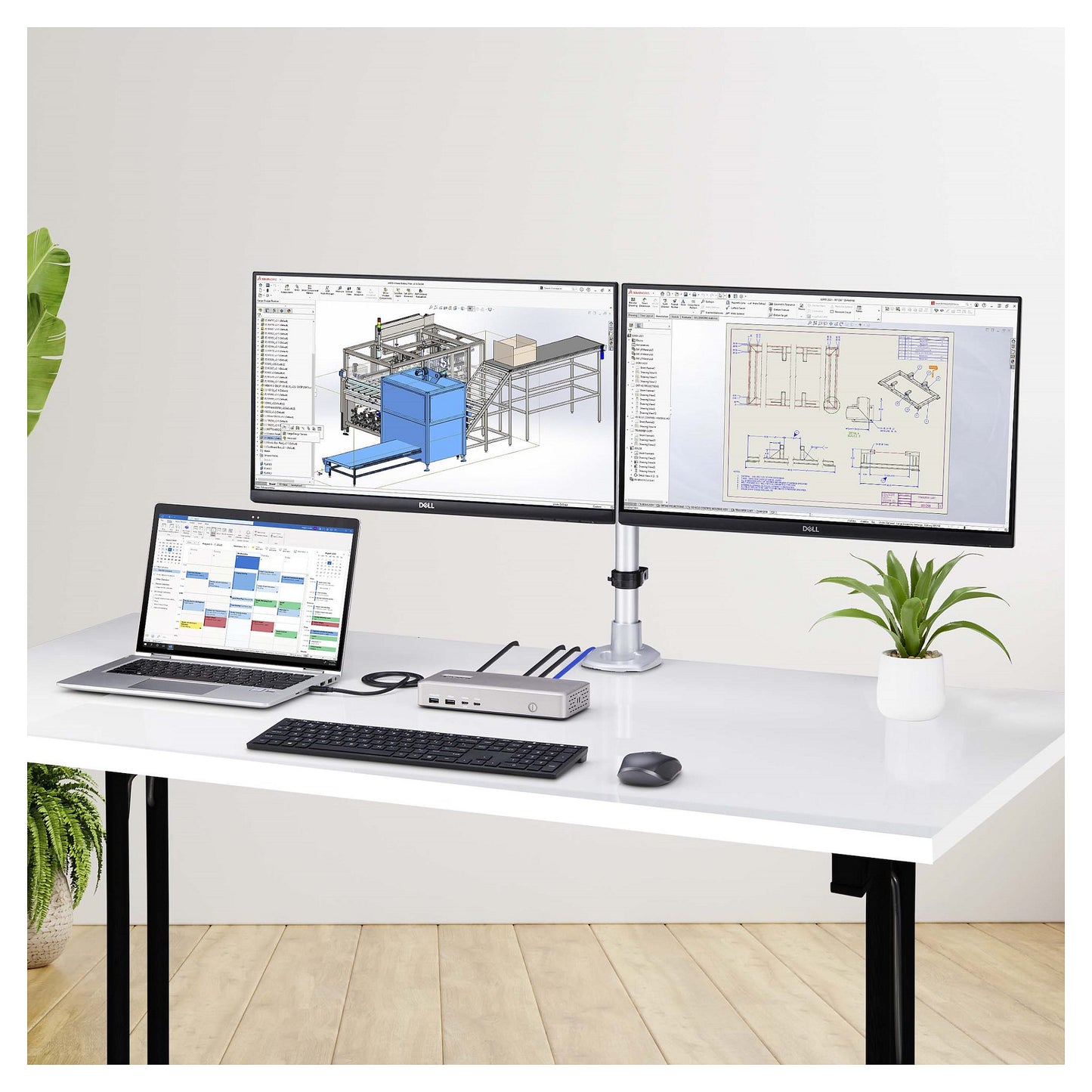D StarTech USB4 DOCKING STATION DUAL 4K