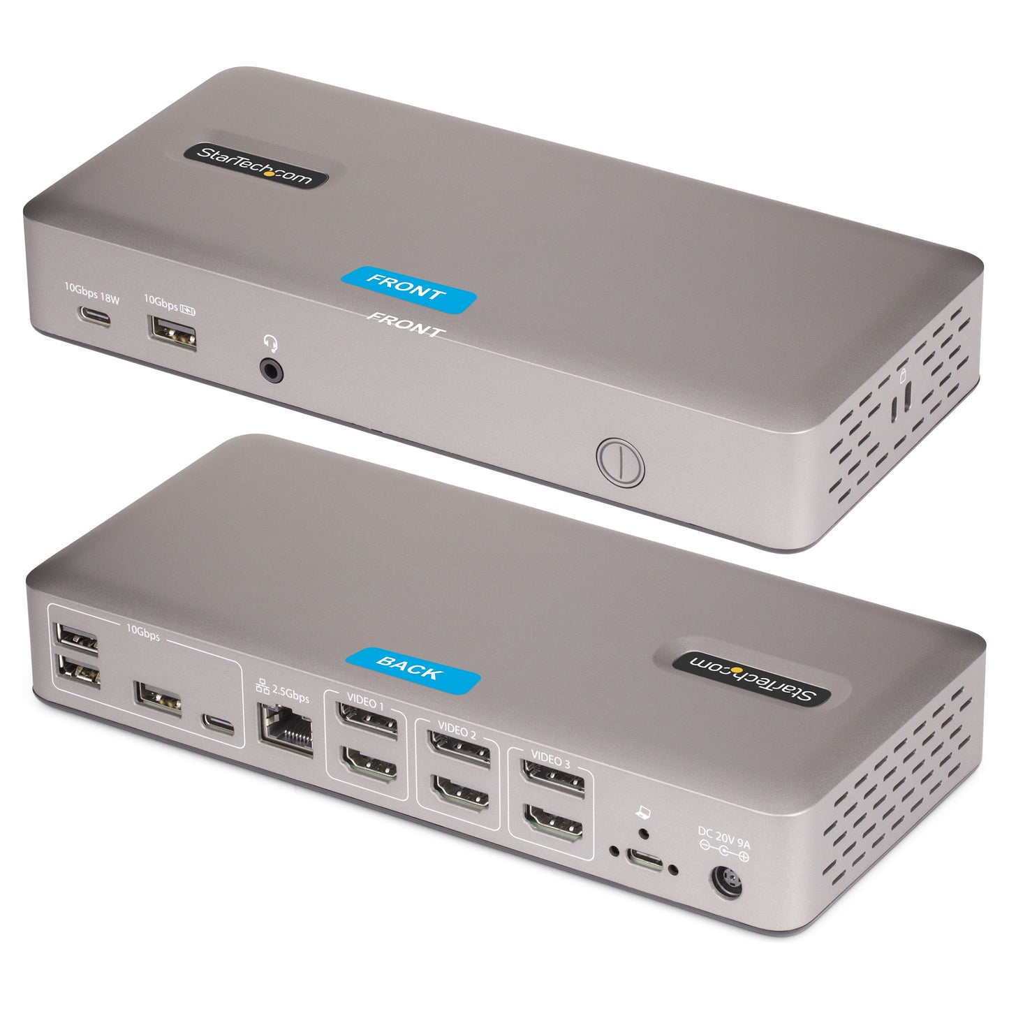 D StarTech 3X MONITOR USB4 DOCK 100W PD