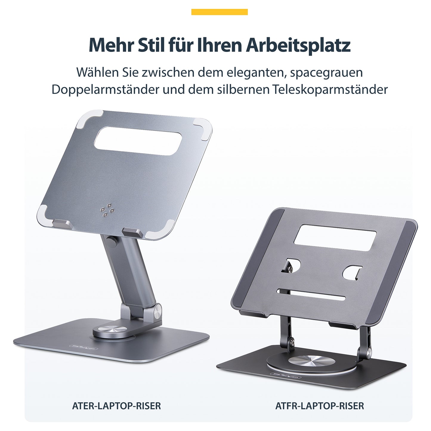 D StarTech TELESCOPIC LAPTOP STAND/RISER
