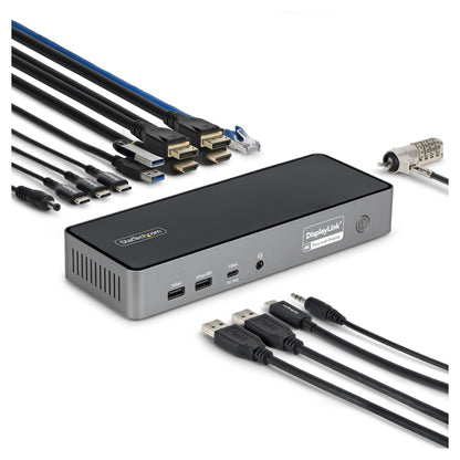 D StarTech 3X MONITOR DOCKING STATION