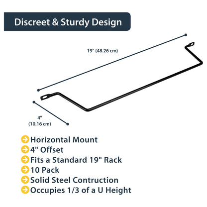 StarTech CABLE LACING BARS 104MM