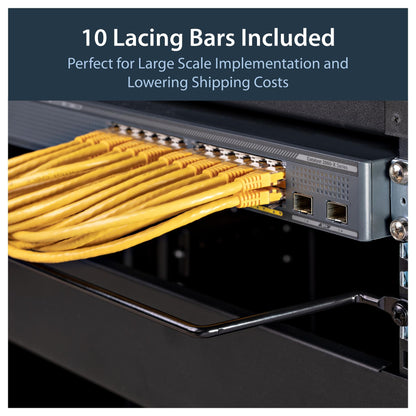 StarTech CABLE LACING BARS 104MM