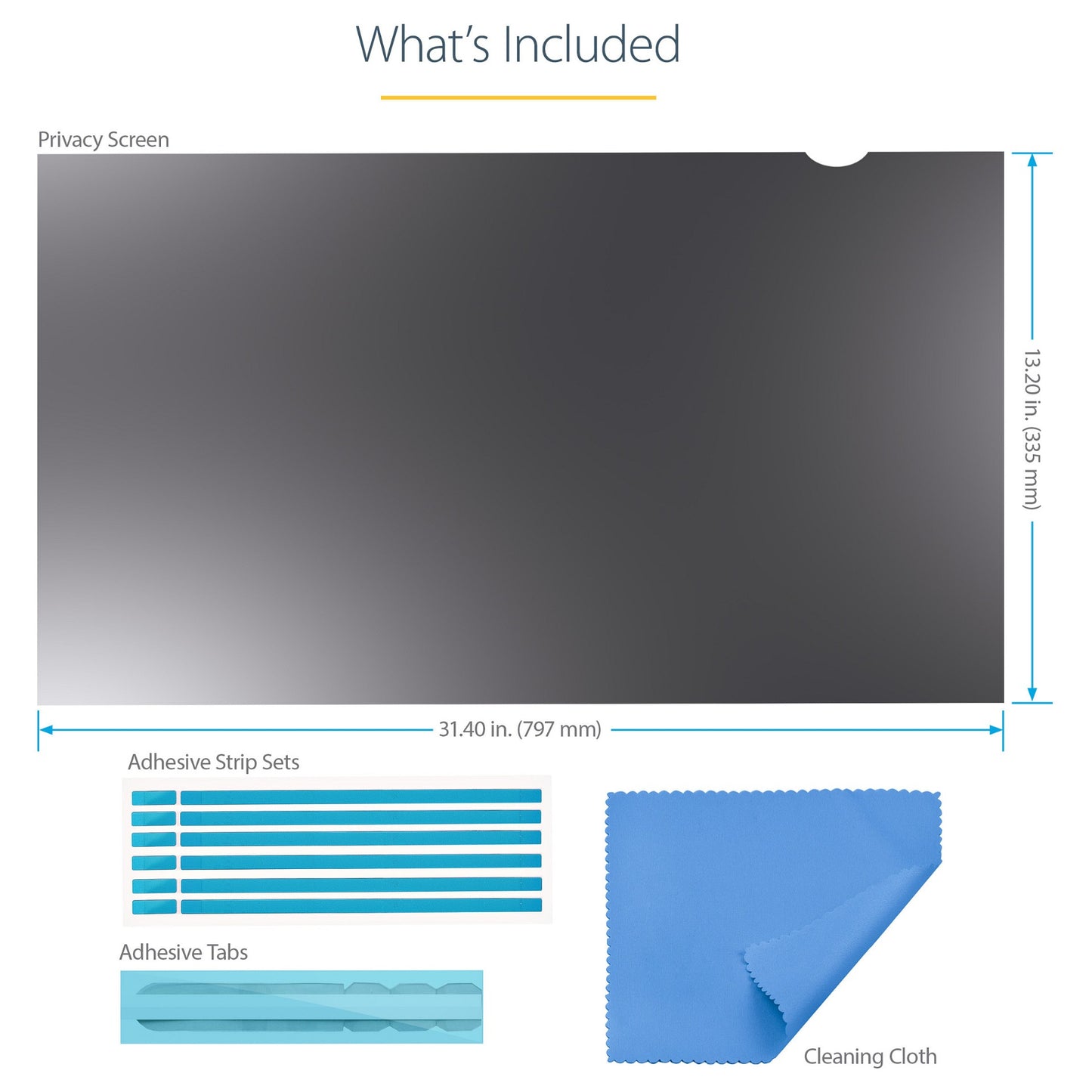 StarTech 34IN. MONITOR PRIVACY SCREEN
