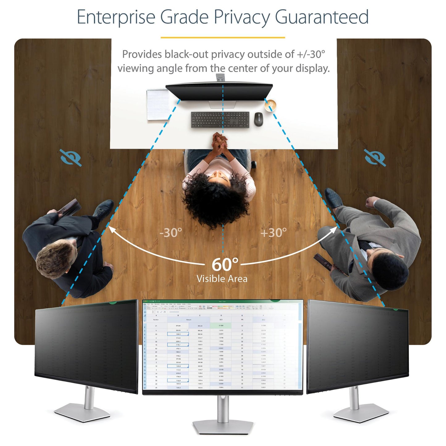 StarTech 34IN. MONITOR PRIVACY SCREEN