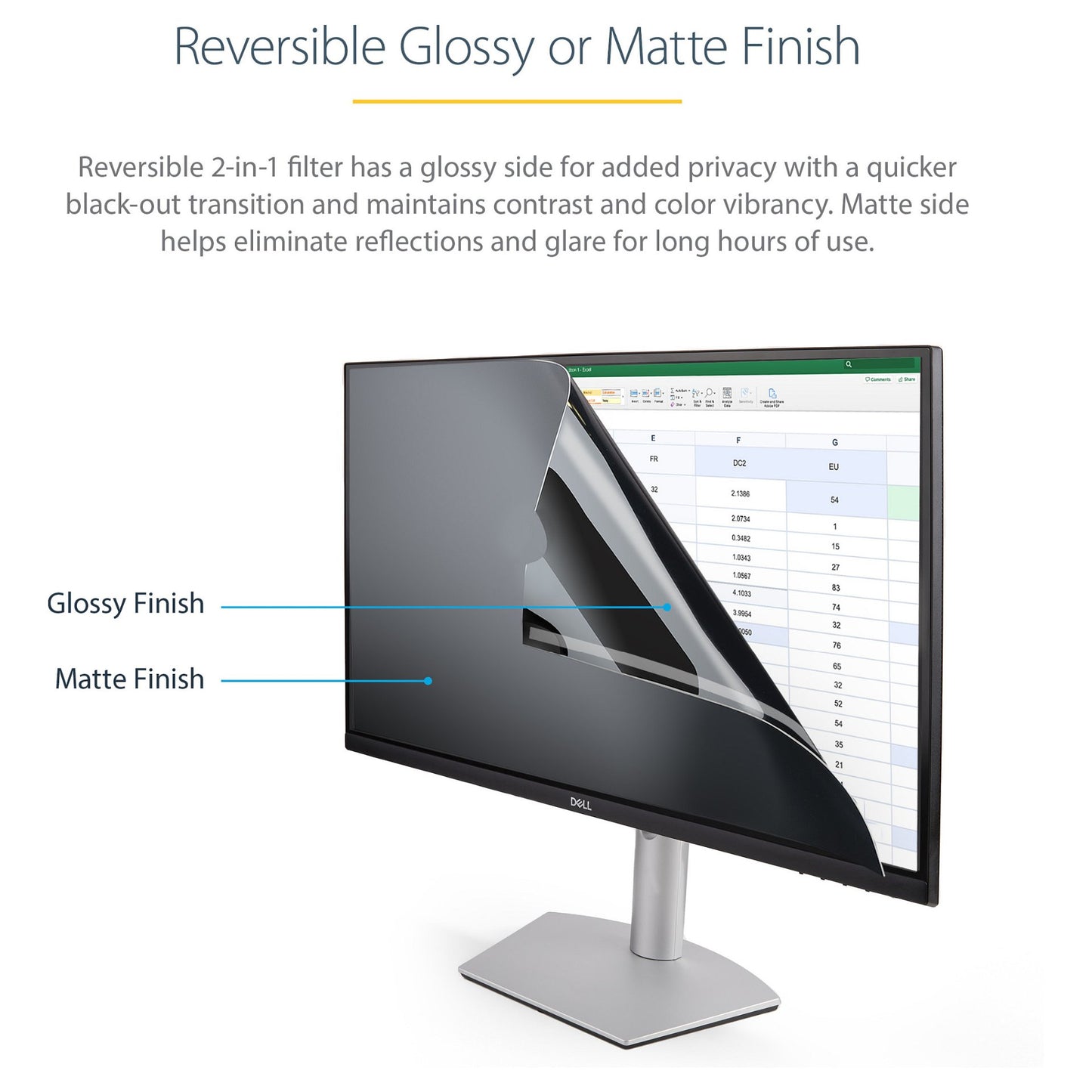 StarTech 34IN. MONITOR PRIVACY SCREEN