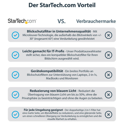 StarTech 24IN. MONITOR PRIVACY SCREEN