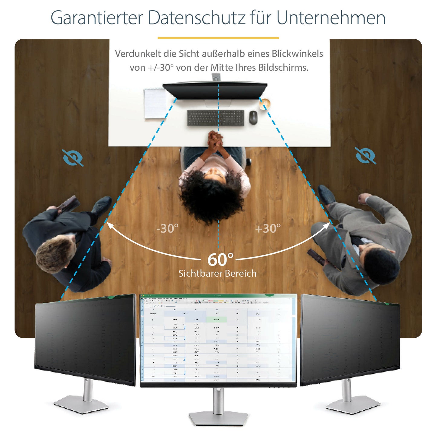 StarTech 24IN. MONITOR PRIVACY SCREEN