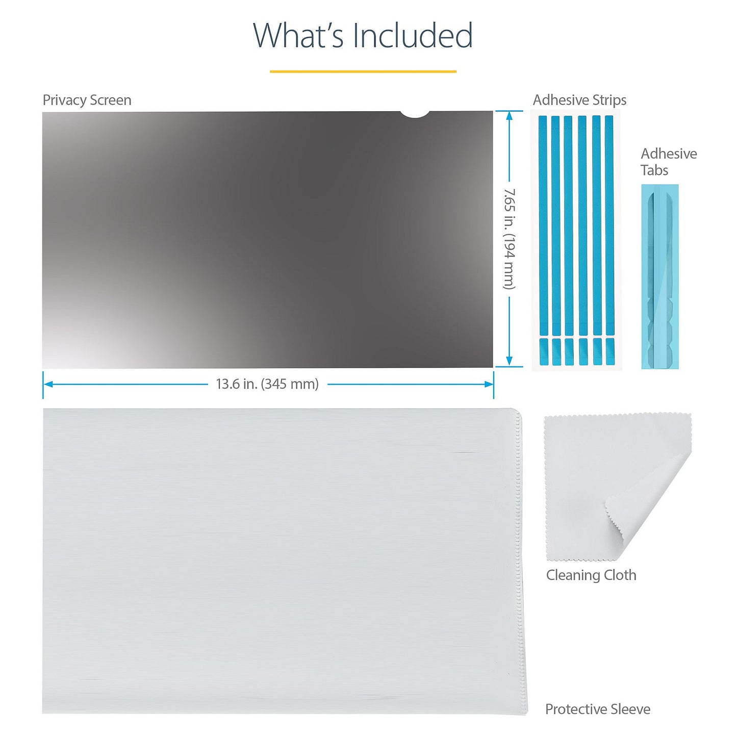 StarTech 15.6 LAPTOP PRIVACY FILTER