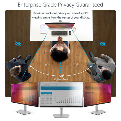 StarTech 24-INCH GOLD PRIVACY SCREEN
