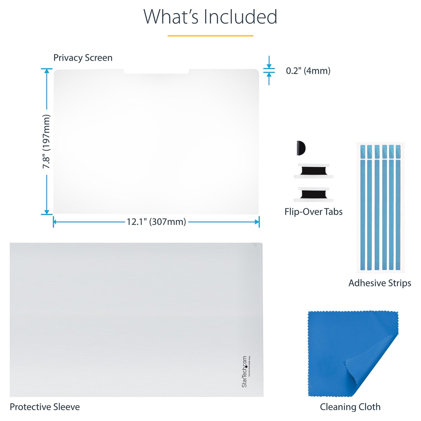 StarTech 14IN LAPTOP PRIVACY SCREEN