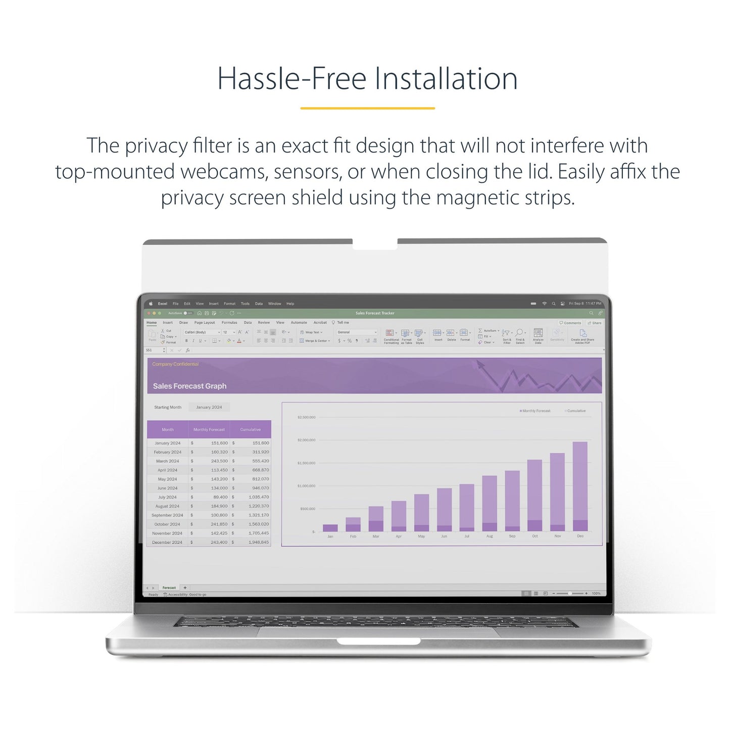 StarTech 13IN MACBOOK PRIVACY SCREEN