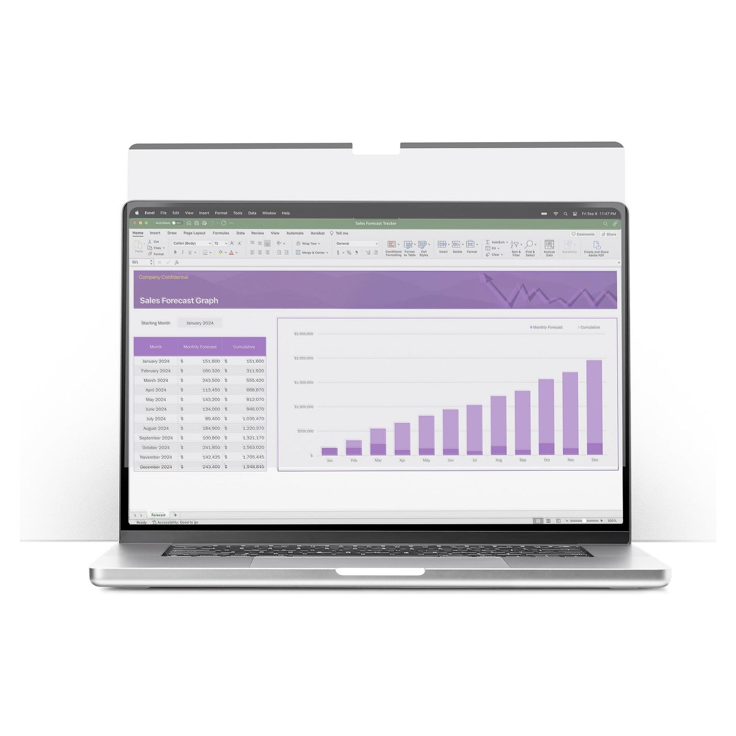 StarTech 14IN MACBOOK PRIVACY SCREEN