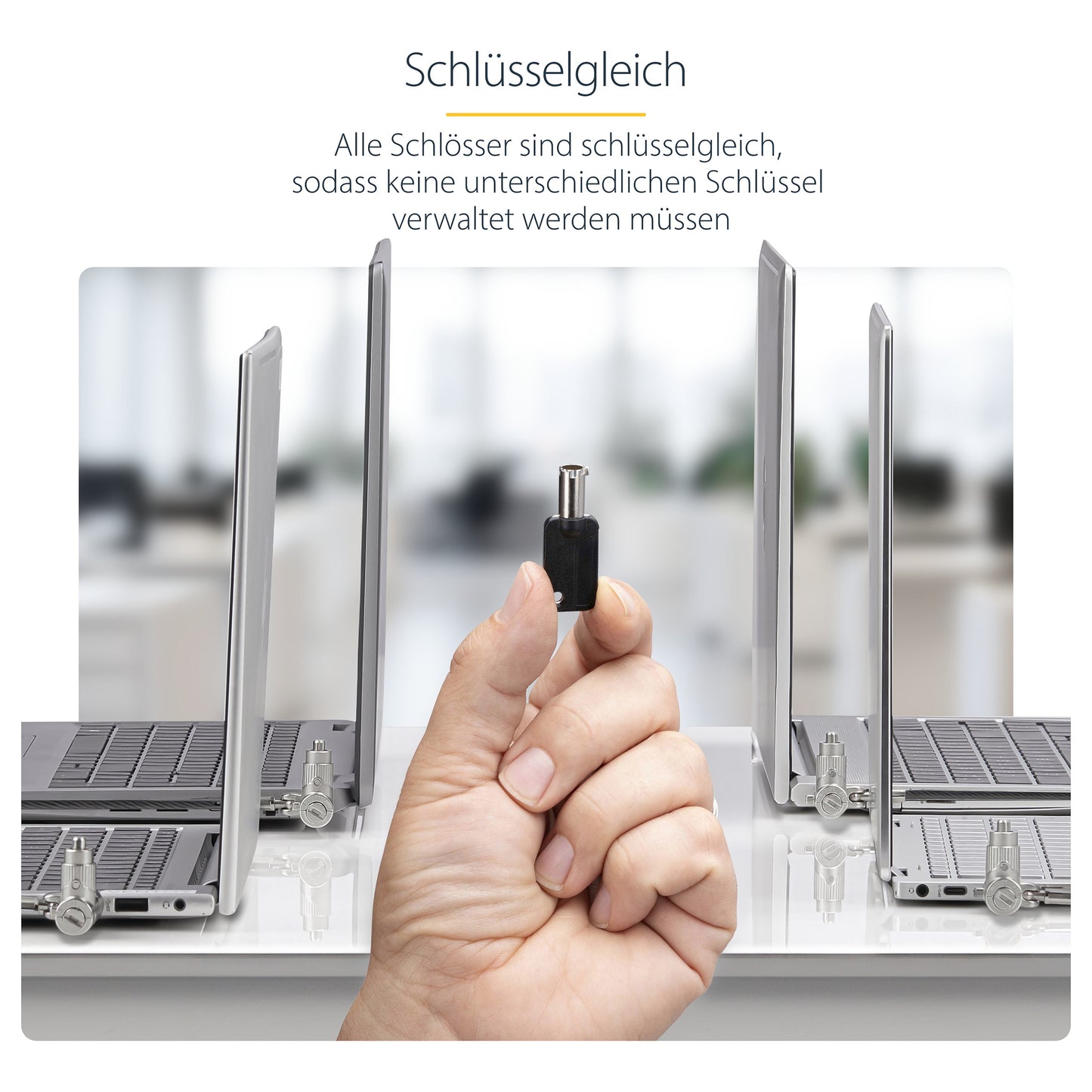 StarTech 25-PACK UNIVERSAL LAPTOP LOCK
