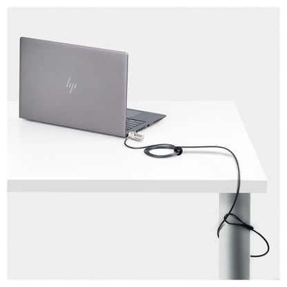 StarTech 10-Pack Doppelzugriff Laptopschloss 2m Kabelschloss mit Schlussel und Zahlenschloss