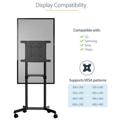 StarTech MOBILE TV CART FOR 37-70 TVS