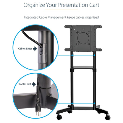StarTech MOBILE TV CART FOR 37-70 TVS