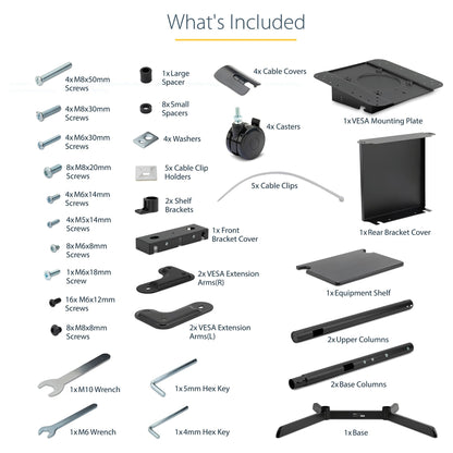 StarTech MOBILE TV CART FOR 37-70 TVS