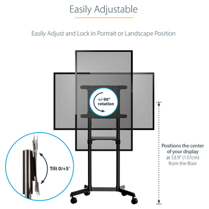 StarTech MOBILE TV CART FOR 37-70 TVS