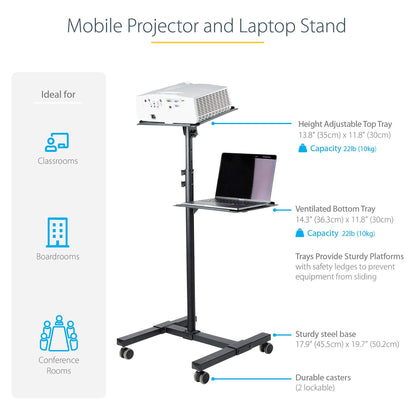 StarTech PROJECTOR AND LAPTOP STAND