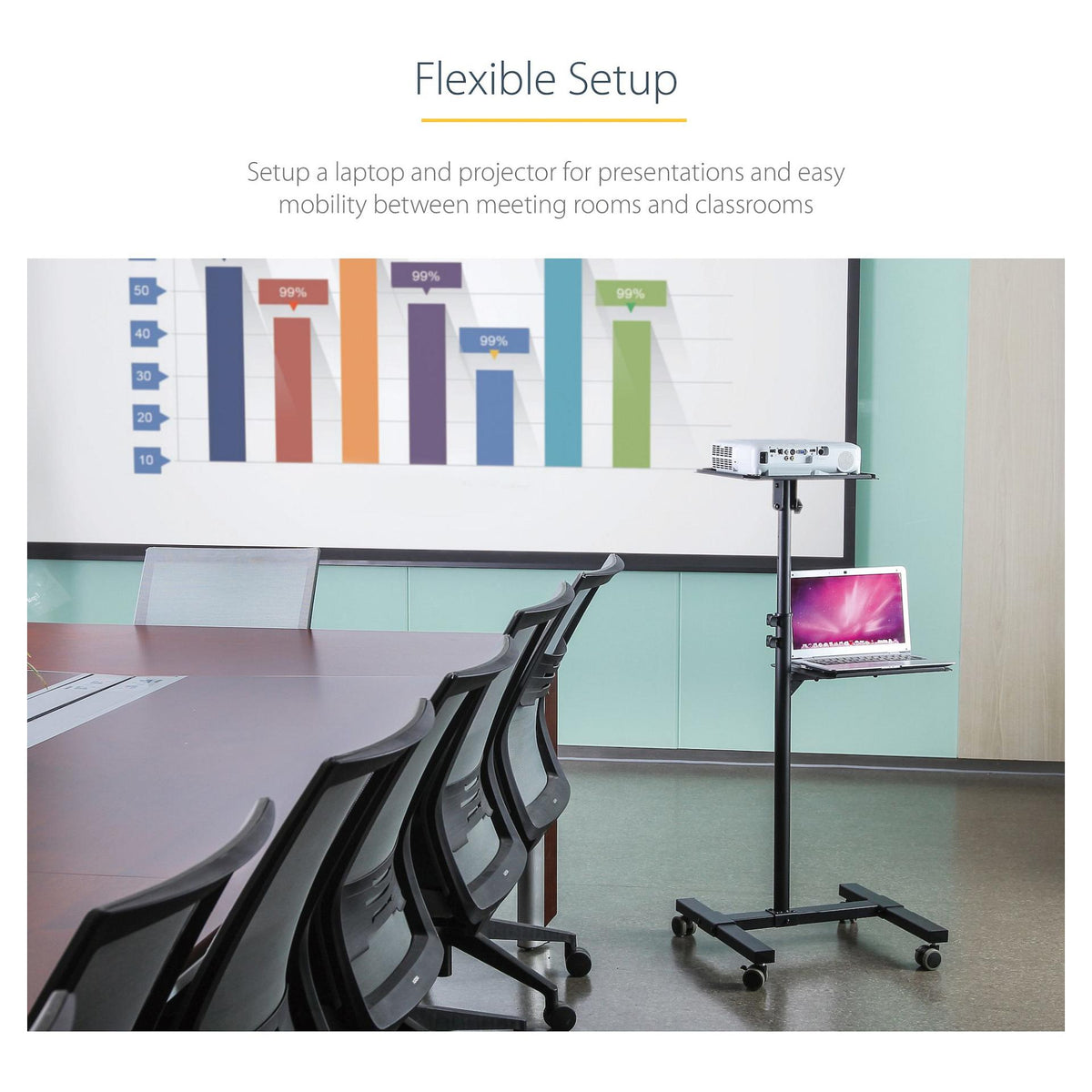 StarTech PROJECTOR AND LAPTOP STAND