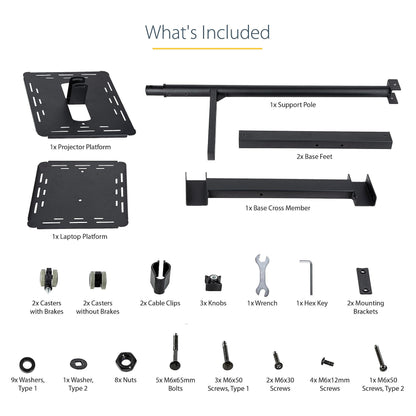 StarTech PROJECTOR AND LAPTOP STAND