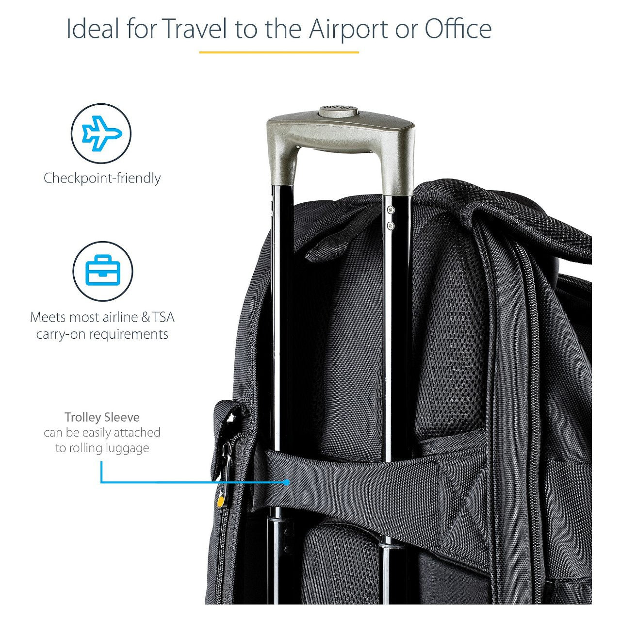 StarTech 17.3IN LAPTOP BACKPACK W/ CASE