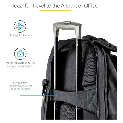 StarTech 17.3IN LAPTOP BACKPACK W/ CASE