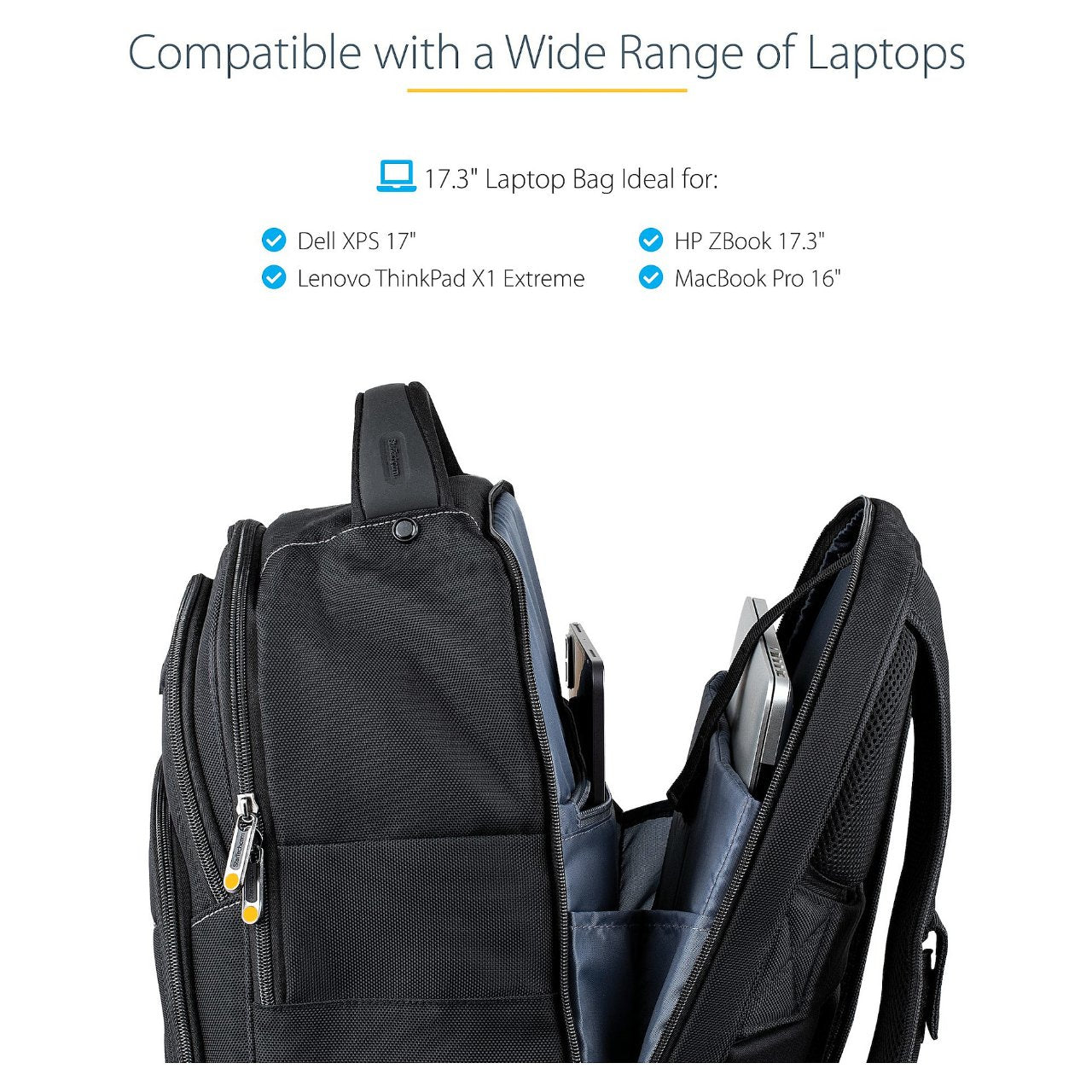 StarTech 17.3IN LAPTOP BACKPACK W/ CASE
