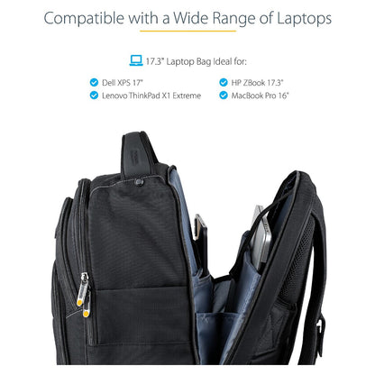 StarTech 17.3IN LAPTOP BACKPACK W/ CASE