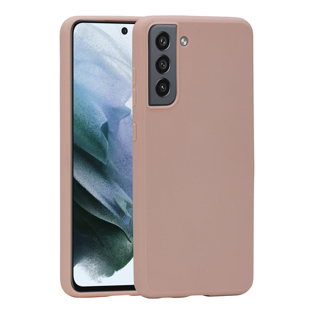 dbramante1928 Greenland - Hintere Abdeckung fr Mobiltelefon - 100 % recycelter Kunststoff - rosa sandfarben