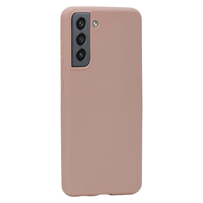 dbramante1928 Greenland - Hintere Abdeckung fr Mobiltelefon - 100 % recycelter Kunststoff - rosa sandfarben