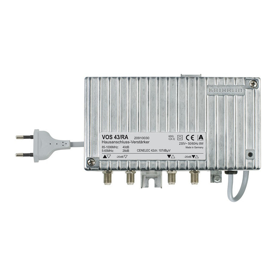 Kathrein VOS 43/RA Verstärker Hausanschluß 40dB