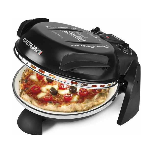 G3Ferrari Delizia Pizzaofen G1000610 (schwarz, 1.200 Watt, fr Pizza 31cm)