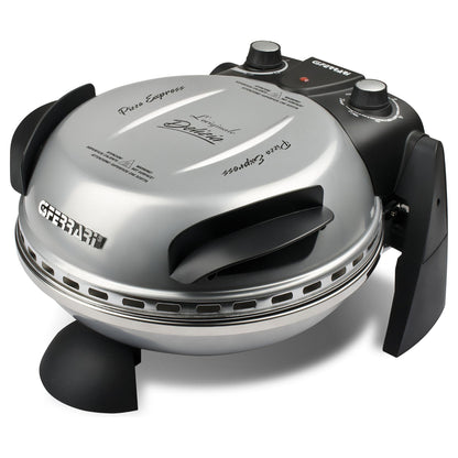 G3Ferrari Delizia Pizzaofen G1000606 (silber, 1.200 Watt, fr Pizza 31cm)