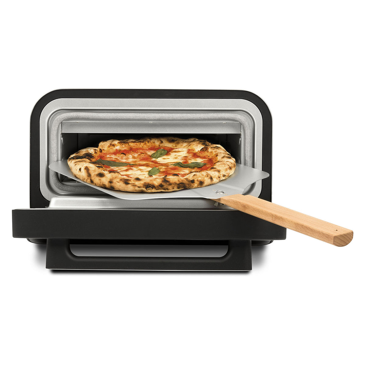 G3Ferrari Pizzaofen Pizza Pro 2 Minuti G10204 (edelstahl/schwarz, bis 1.850 Watt, fr Pizza 32cm, inkl. Pizzaschieber)