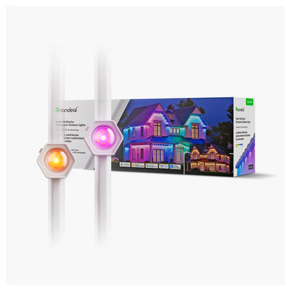 Nanoleaf Multicolor Außenwandleuchten Starterpack 15 m