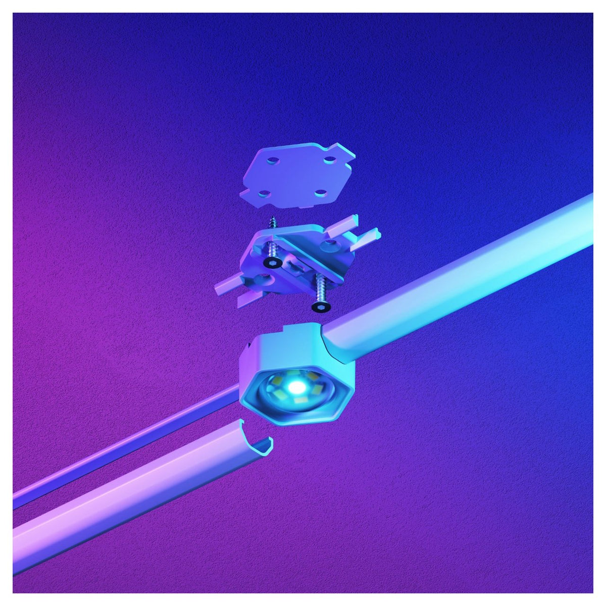 Nanoleaf Multicolor Außenwandleuchten Starterpack 15 m