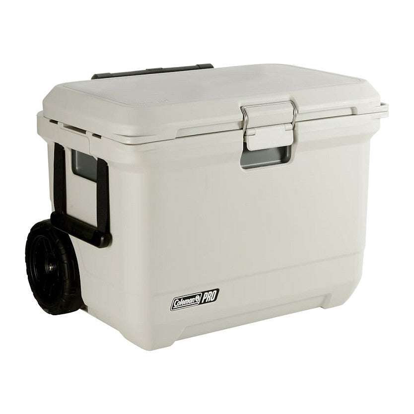 COLEMAN PRO 55QT Kühlbox, Teleskopgriff und Rädern