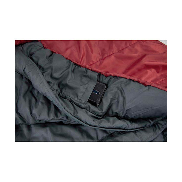High Peak Schlafsack TR 300 (dunkelrot/grau)