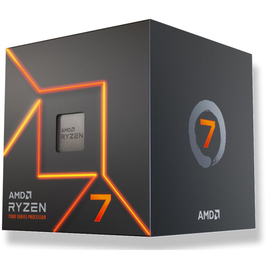 AMD AM5 Ryzen 7 7700 8xCore 16xThreads 5.3 GHz Boost 32MB 65W TDP Wraith Prism Cooler